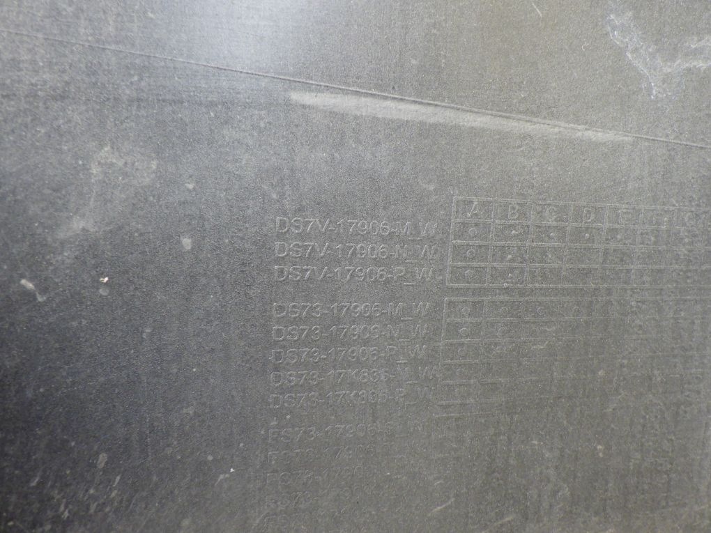 FORD MONDEO MK5 V sedan HB 2015- bumper rear