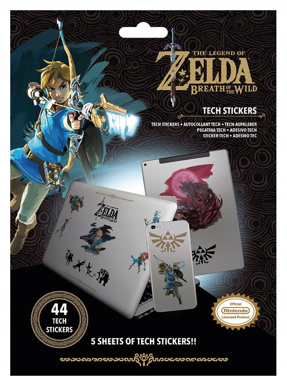 

Naklejki na laptopa The Legend Of Zelda zestaw 44
