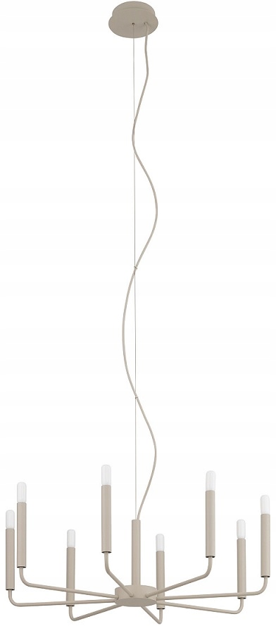 Nowodvorski Lampa Nowoczesny Beżowy Żyrandol Klasyczny 12525 Orto 8 Beige