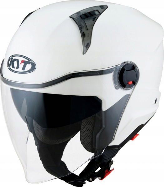Kask Motocyklowy KYT D-CITY biały - M Typ Otwarte / Jet
