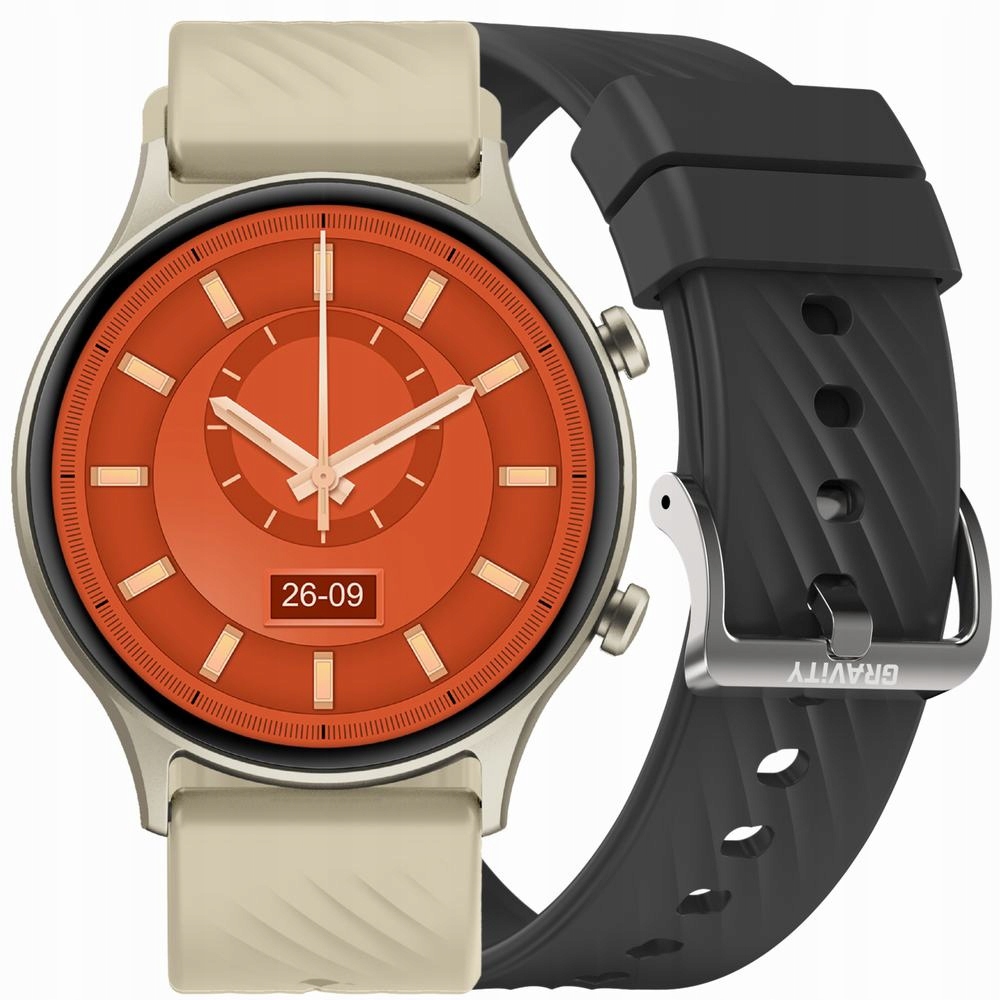Chytré Hodinky Unisex Gravity GT19-8 Bluetooth Hovory, Přídavný Pásek Hra