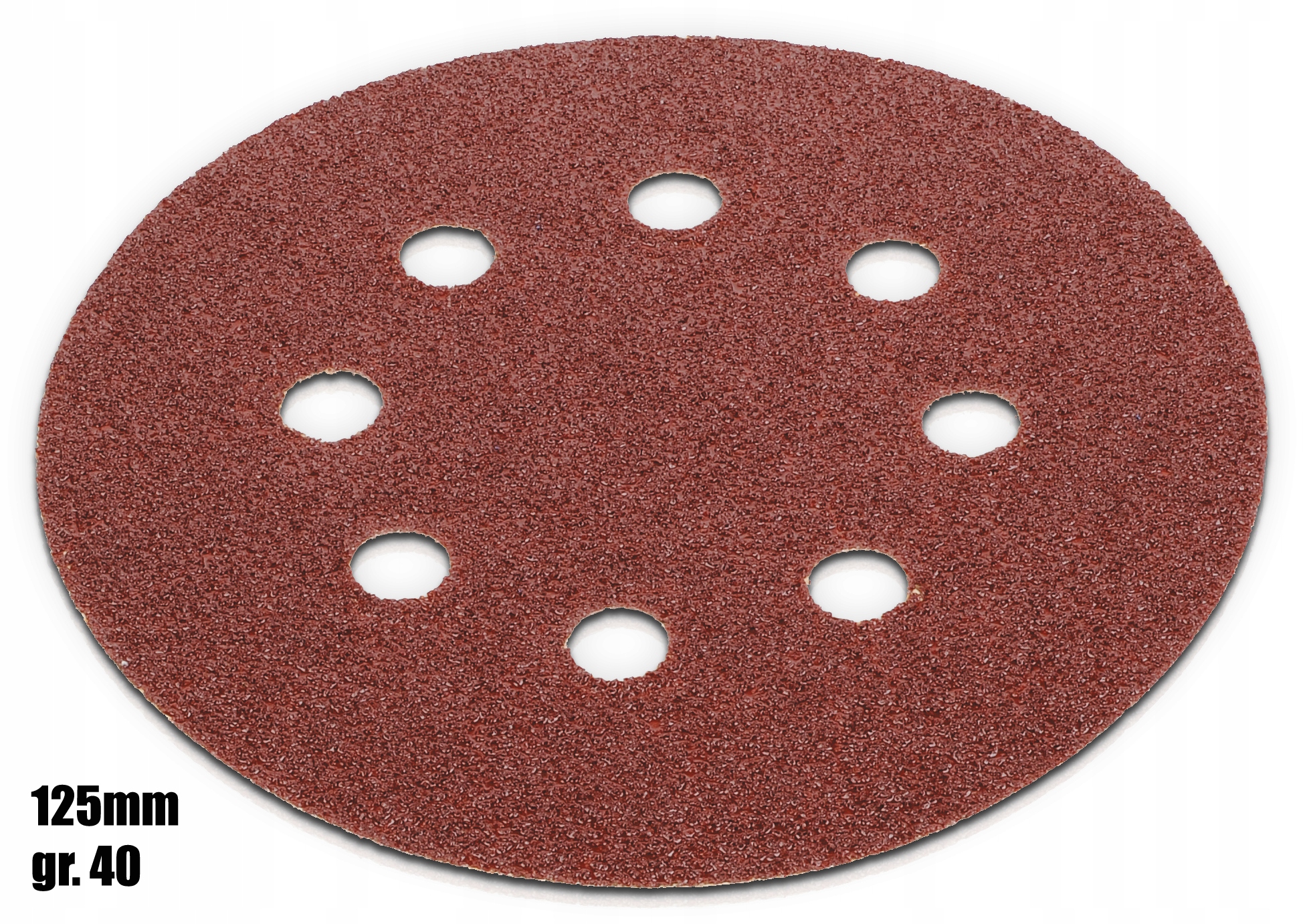 

Papier ścierny rzep krążek 125mm gr 40 5 sztuk