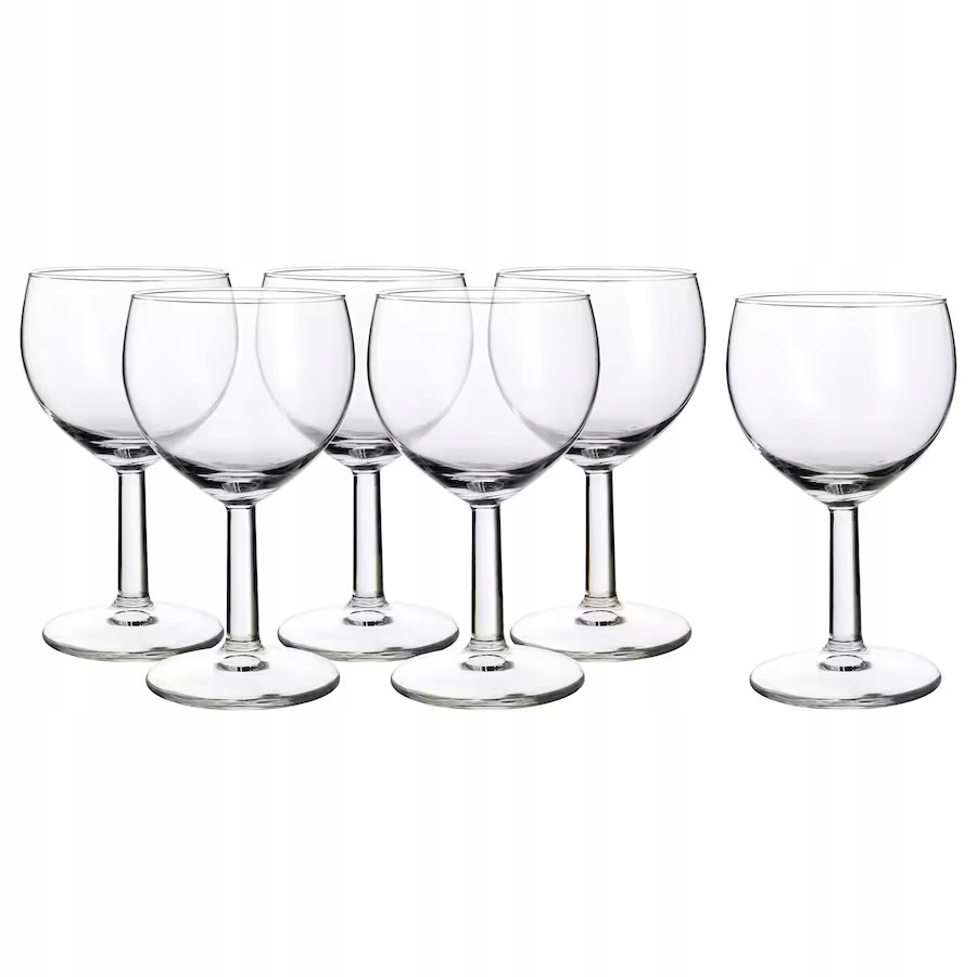 

Ikea Forsiktigt Kieliszek do wina 160 ml 6 szt