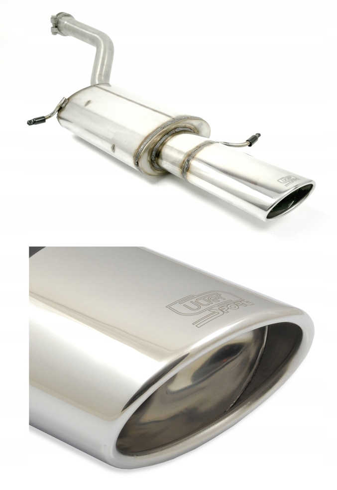 129-115/27 (0) - Спортивный глушитель VW Passat B6 2.0 TDI седан