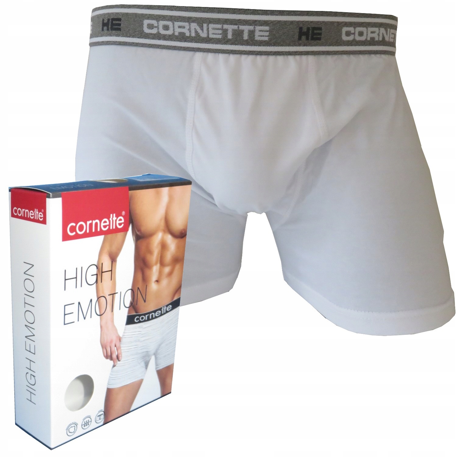 

Cornette szorty High Emotion 503 bokserki białe