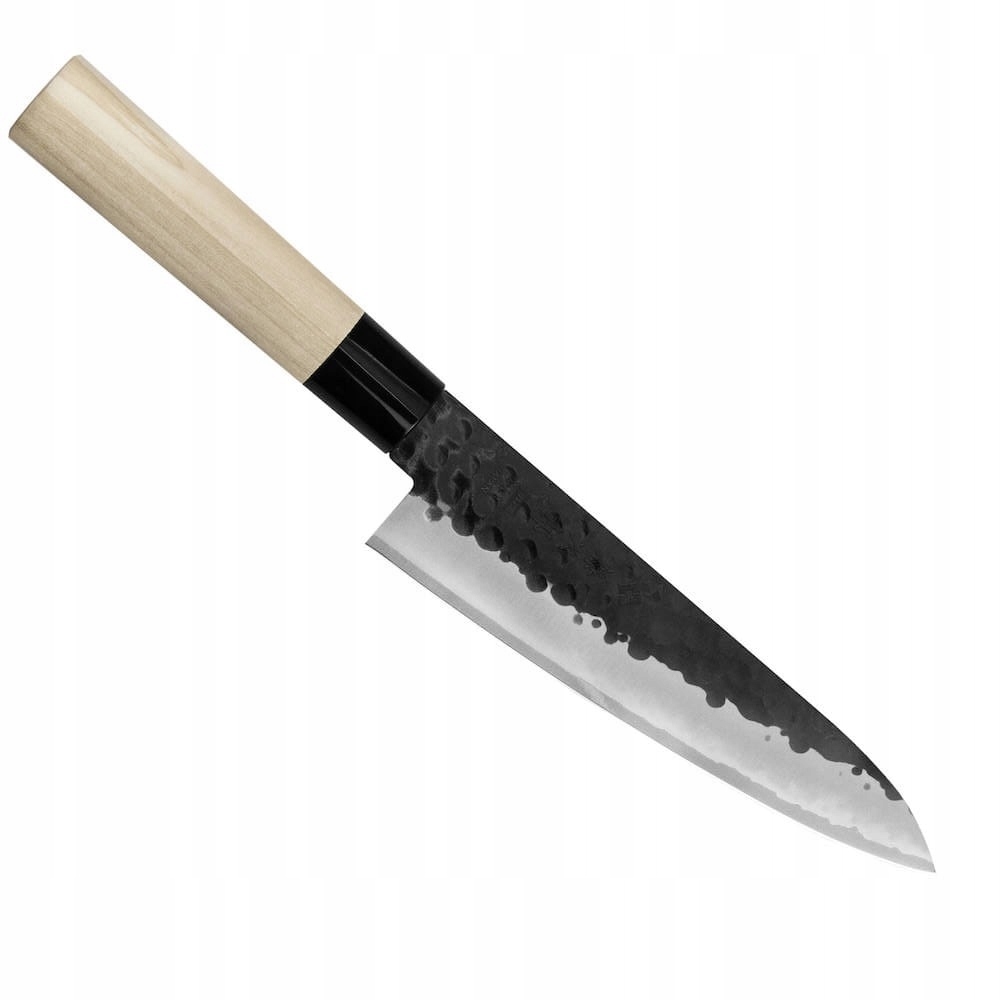 Tojiro Hammered VG-10 Japonský ostrý kuchynský nôž šéfkuchára 60 Hrc 18 cm