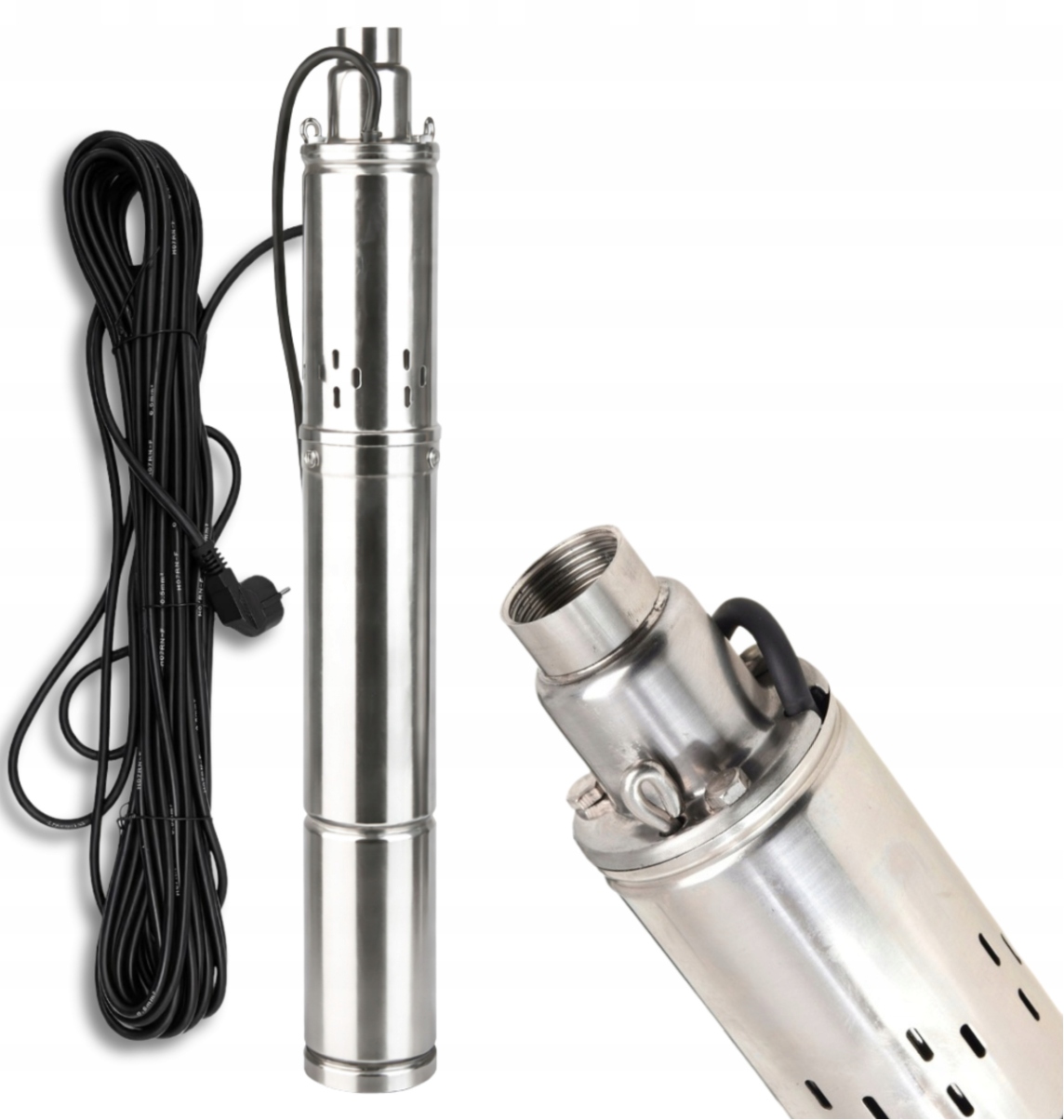 Ponorná Pumpa 3.5" Deep 2700 L/h 550 W Pre Studňu Vody, Zavlažovanie, Skrutková