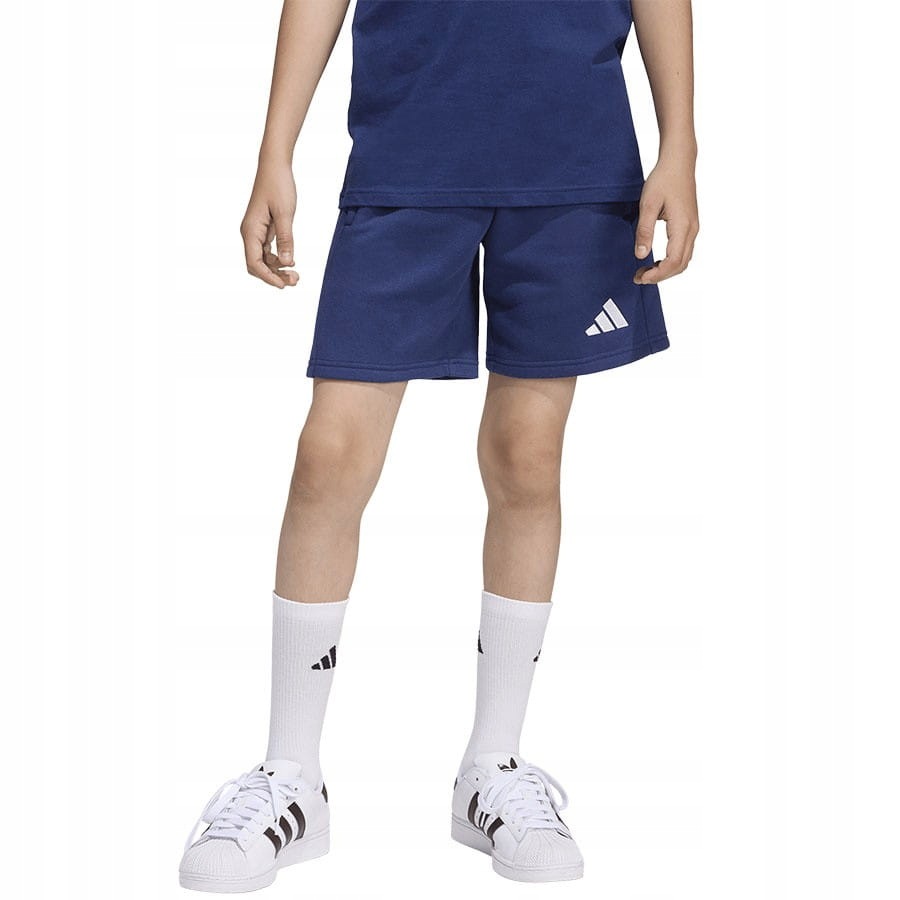 Spodenki adidas Entrada 26 Sweat Short KF5928 Granatowy, 128 CM