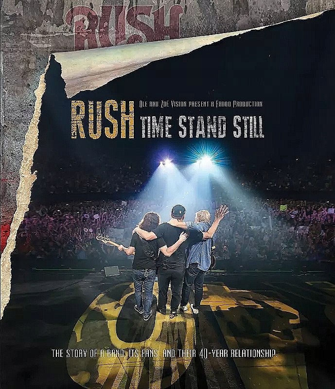 Blu ray Rush: Time Stand Still Blu ray Europe Zoë Records edition