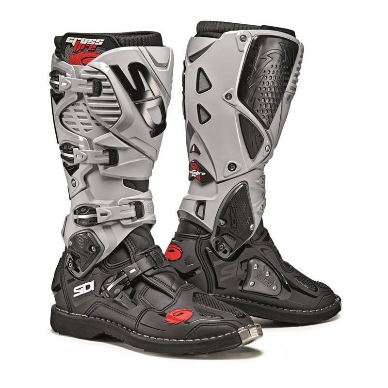 Enduro motocyklové topánky Sidi Crossfire 3 Black/ash čierna šedá Darčeky