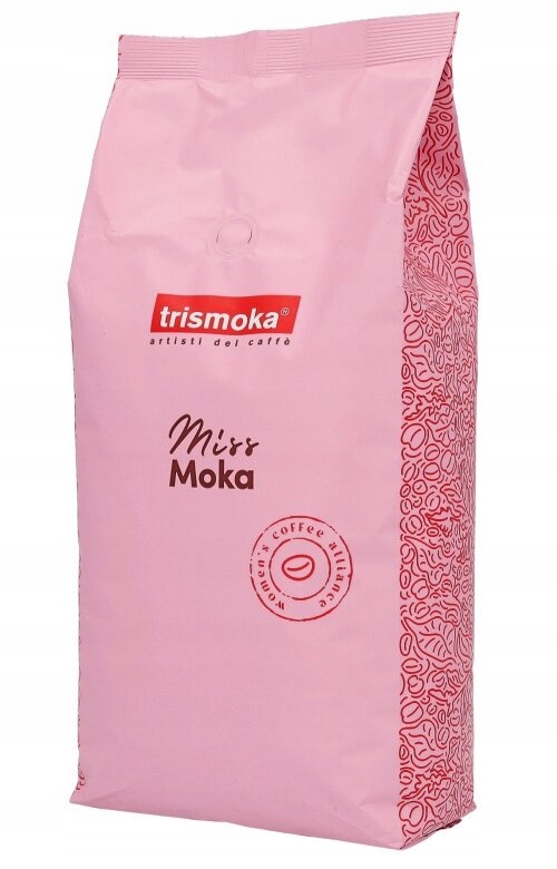 Levně Káva zrnková do kávovaru Trismoka Miss Moka 1 kg italská 100% arabica