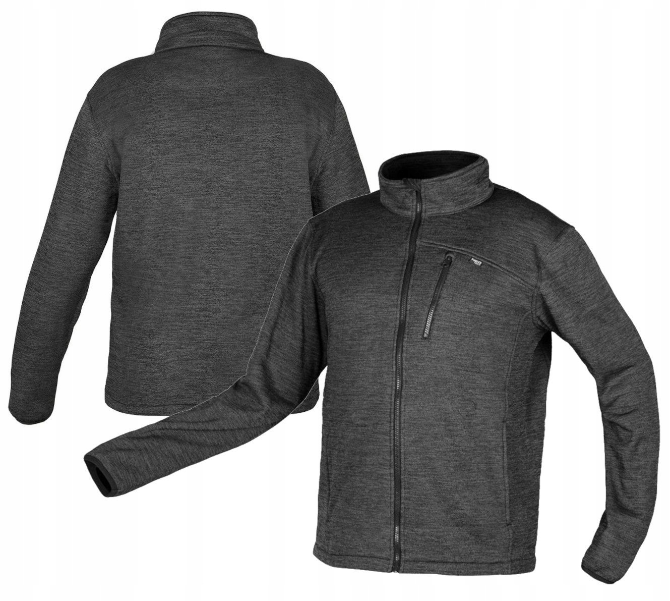 Neo Bluza Rozpinana Outdoor Pique Szara Rozm. L