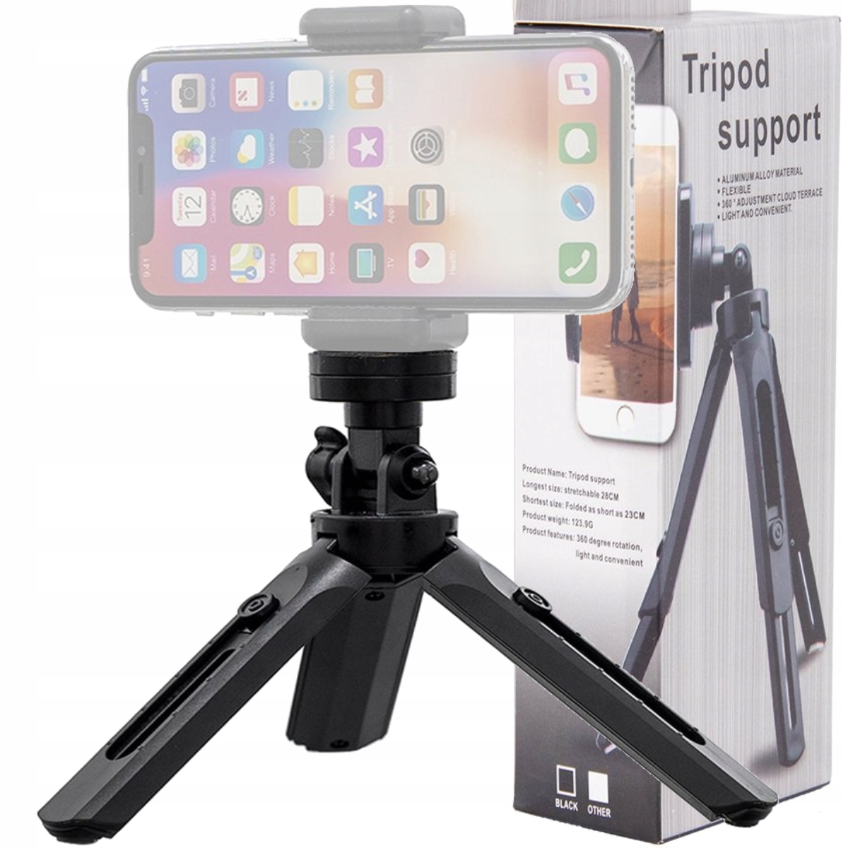 

Mini Statyw Na Telefon Aparat Kamerę Tripod