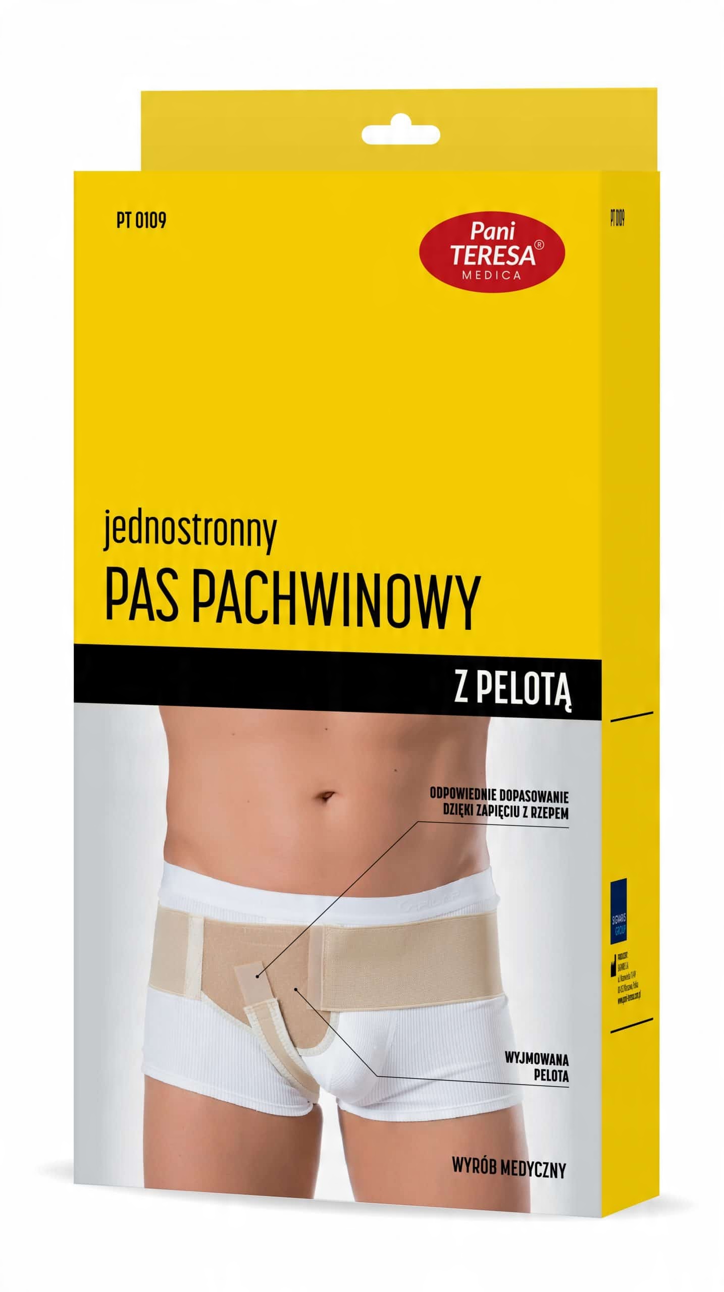 

Pas Na Przepuklinę Jednostronny Prawa (L) Pt 0109
