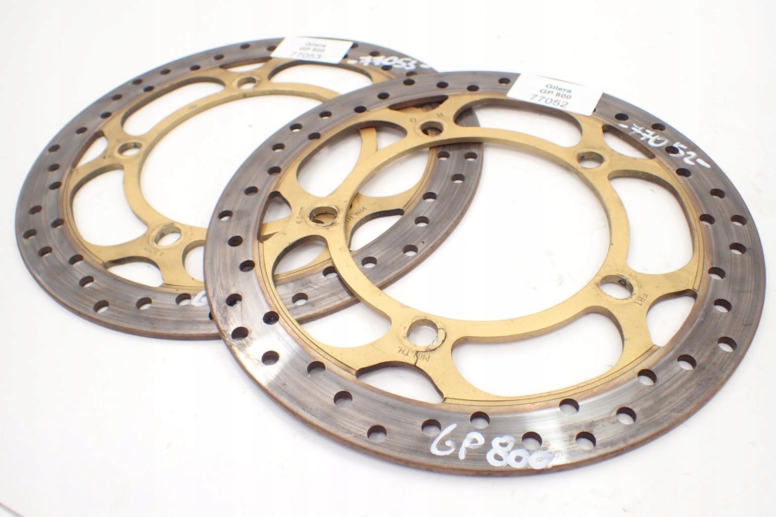 Гальмівні диски передні 4,9 мм Gilera GP 800 SRV