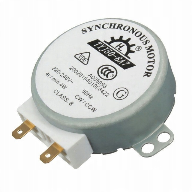 

Silnik Do Talerza Mikrofalówki TYJ50-8A7 4 rpm/min
