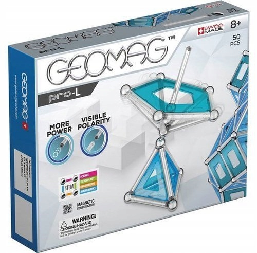 Klocki Magnetyczne Geomag Pro-l 50EL GEO-022-Zdjęcie-0