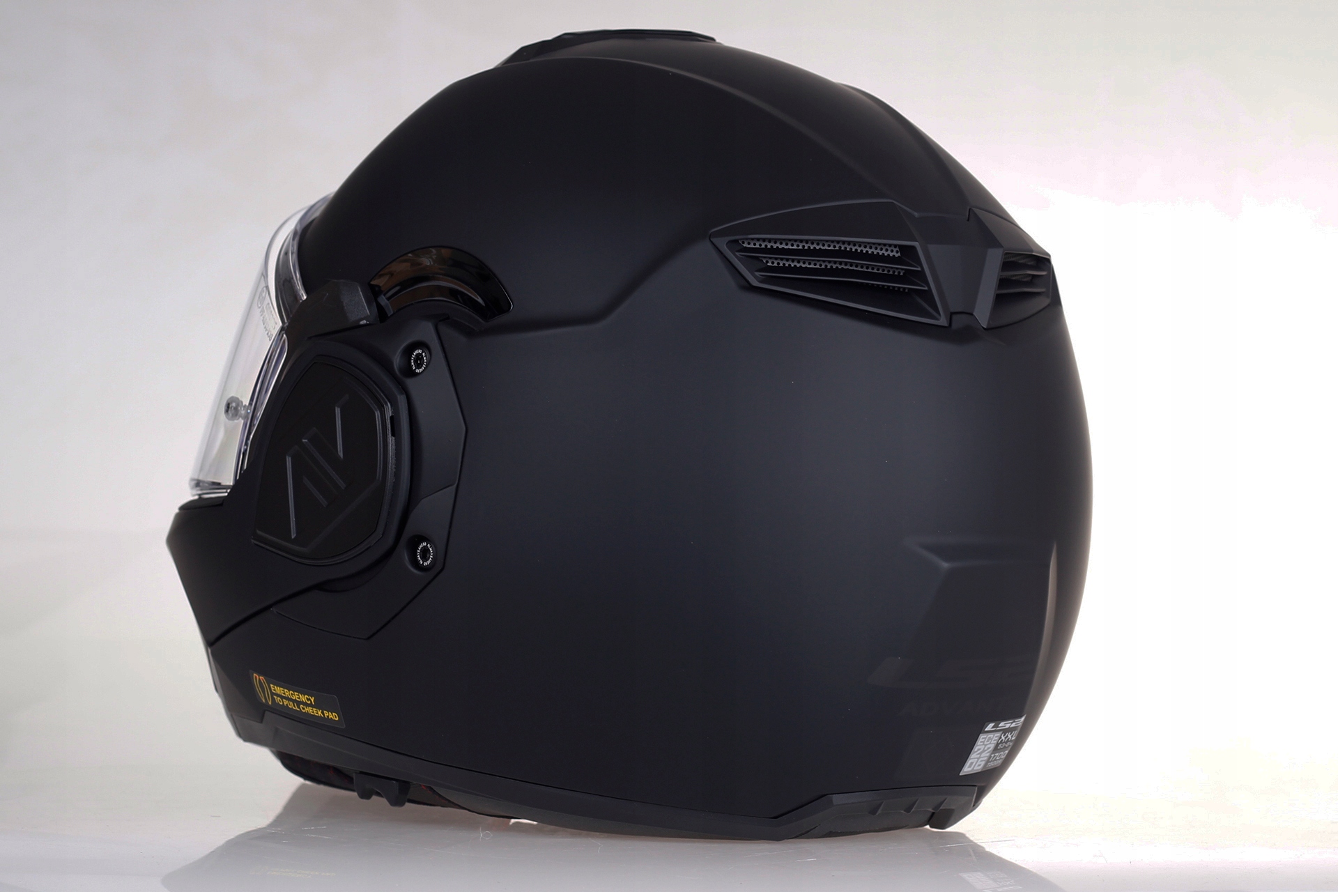 KASK MOTOCYKLOWY LS2 FF906 ADVANT NOIR ECE 22.06 Rozmiar M