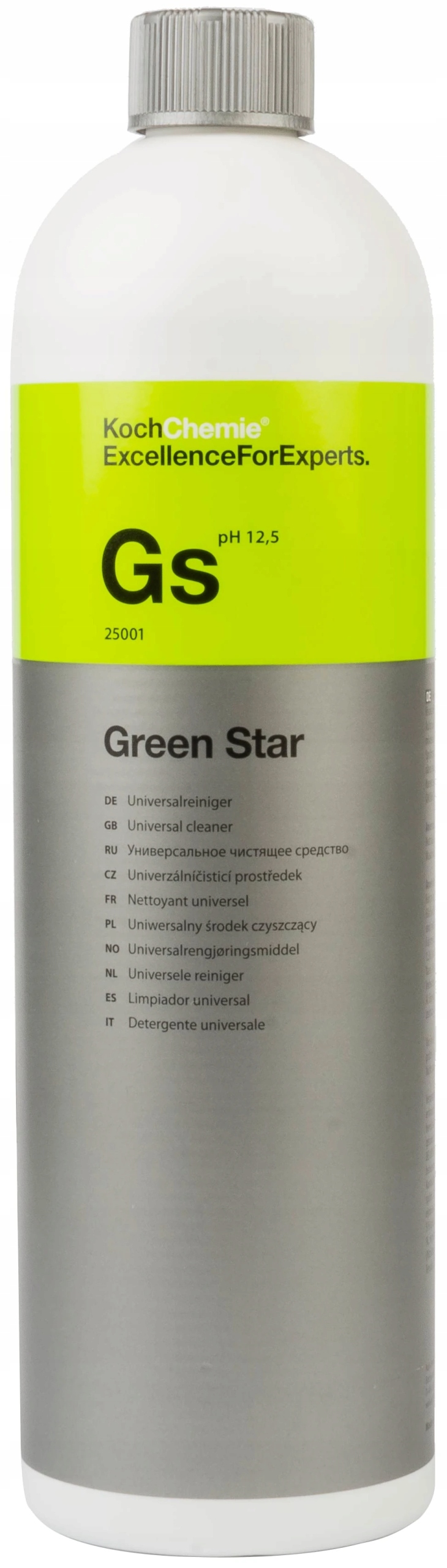Uniwersalny Środek Czyszczący *koncentrat* Koch Chemie Gs Green Star 1L