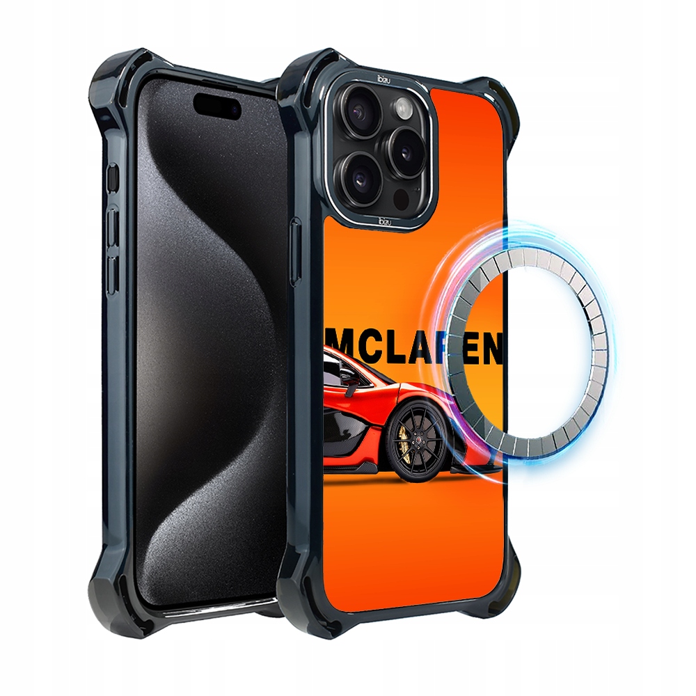 Pouzdro pro iPhone 15 Pro Ibizu DropGuard Ultra s MagSafe, TechDrive, P1