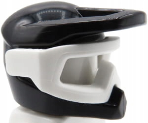 

Lego kask motocross z okularami czarny