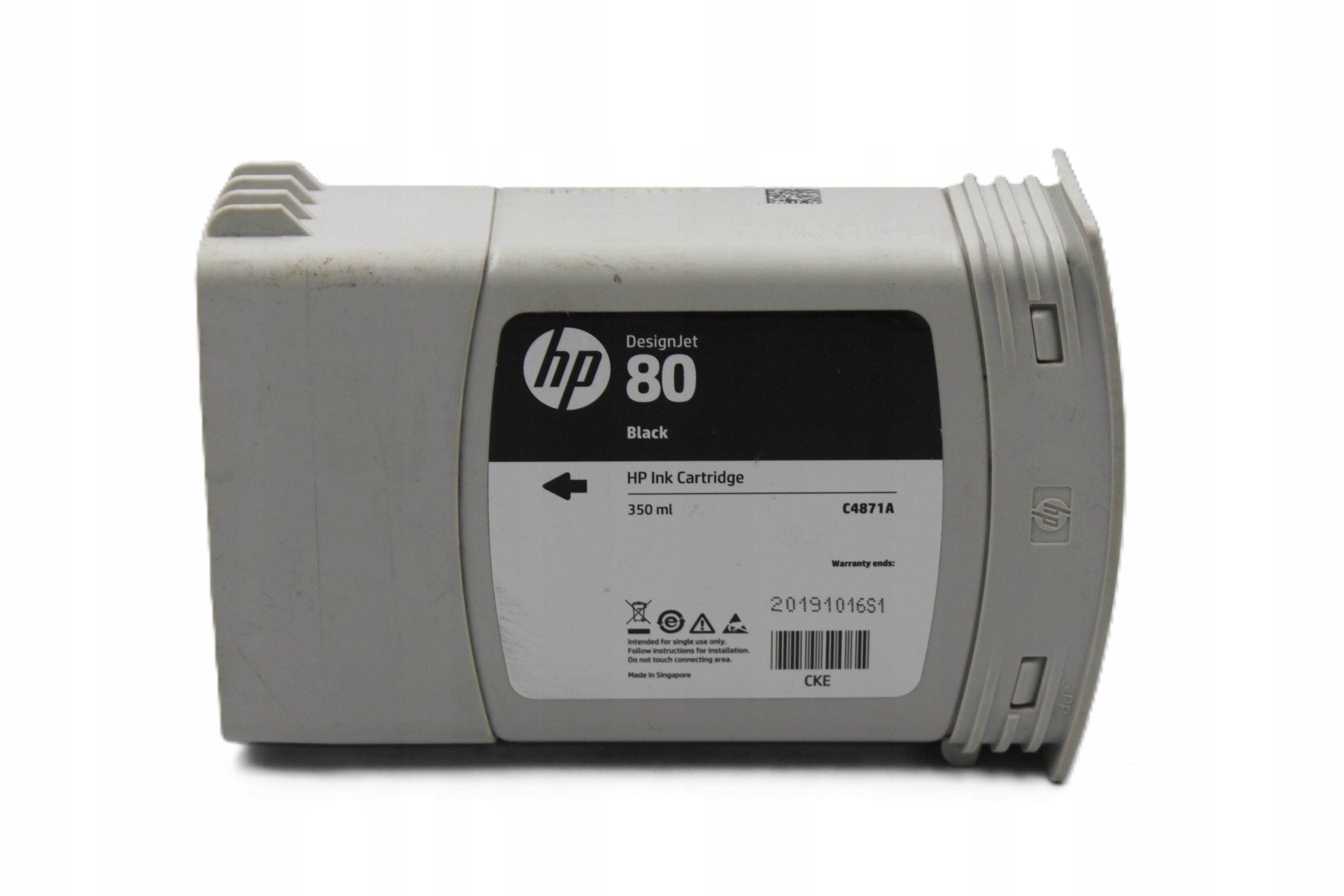 Hp 80 C4871A atrament čierny 19 originál