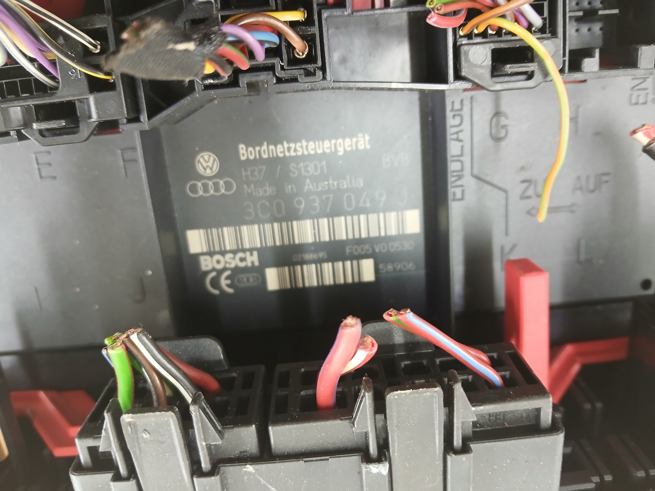 VW PASSAT B6 modul Bedienteil BORDNETZ 3C0937049J