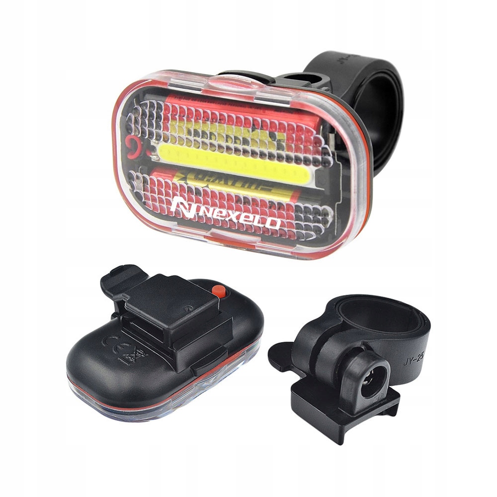 

Lampa bateryjna przód 15 Led Chip 2tryby +baterie