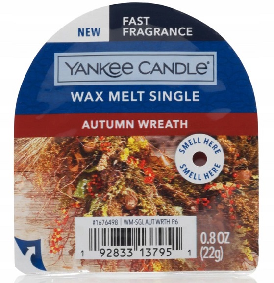 

Yankee Candle Wosk Wax Autumn Wreath 22g
