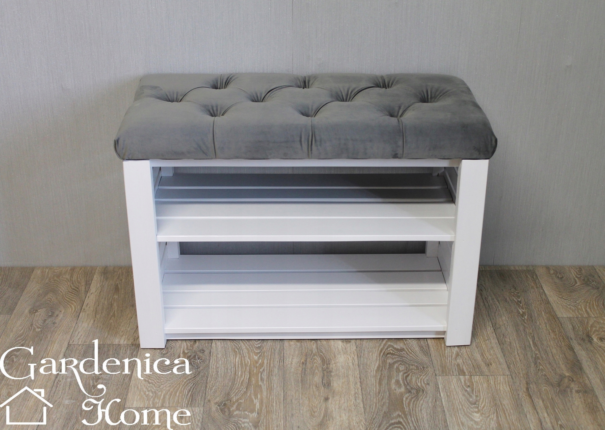 SZAFKA NA BUTY SIEDZISKO PIKOWANE PRZEDPOKÓJ Wysokość mebla 53 cm