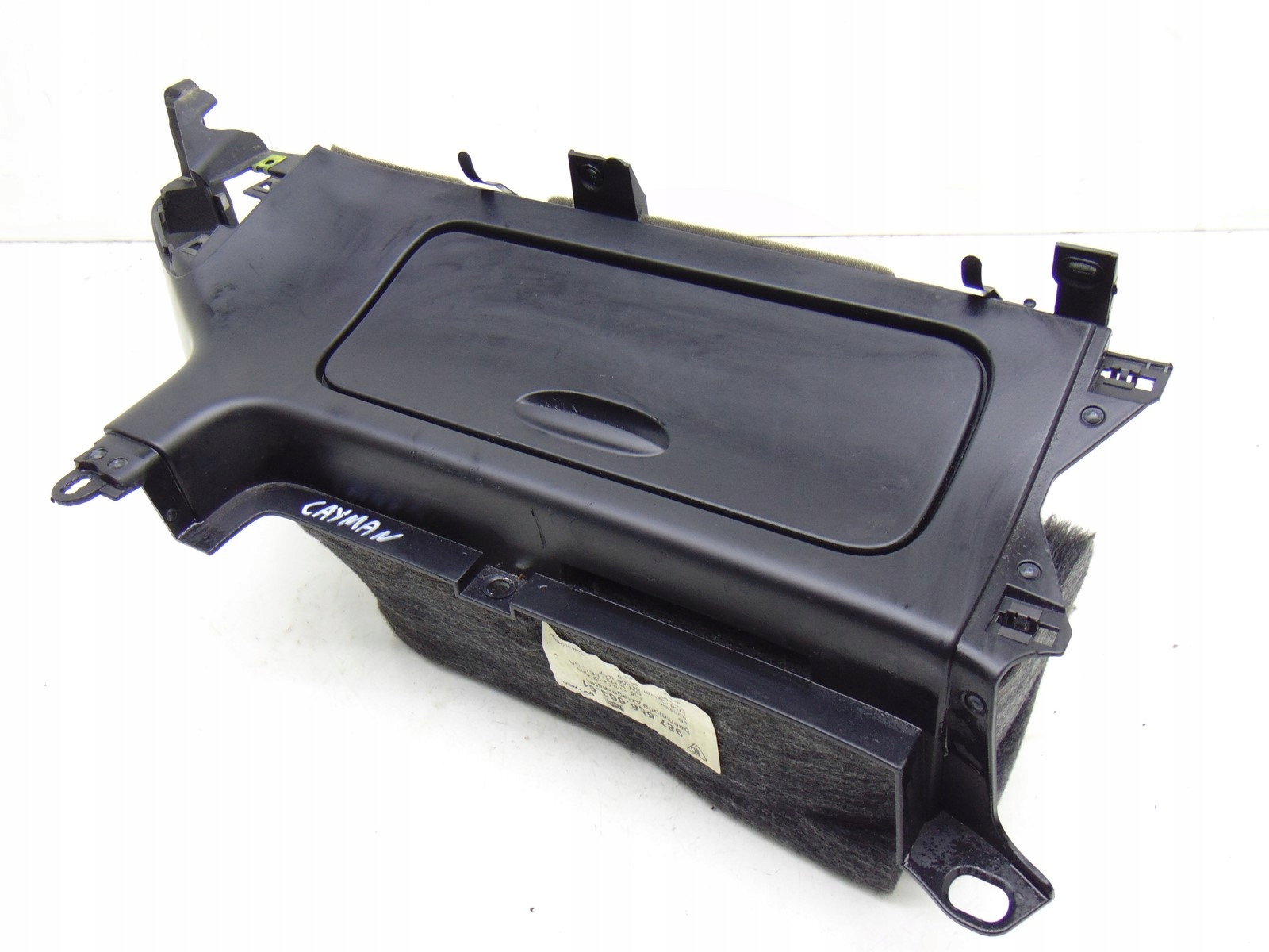 side passenger compartment boot PORSCHE CAYMAN 987