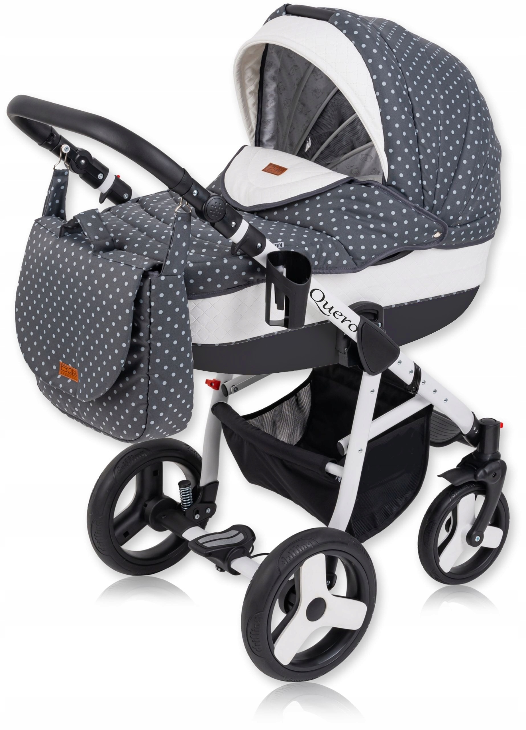 Quero Alu Eco 3W1WÓZEK Dziecięcy Karex FOTEL10 Kg