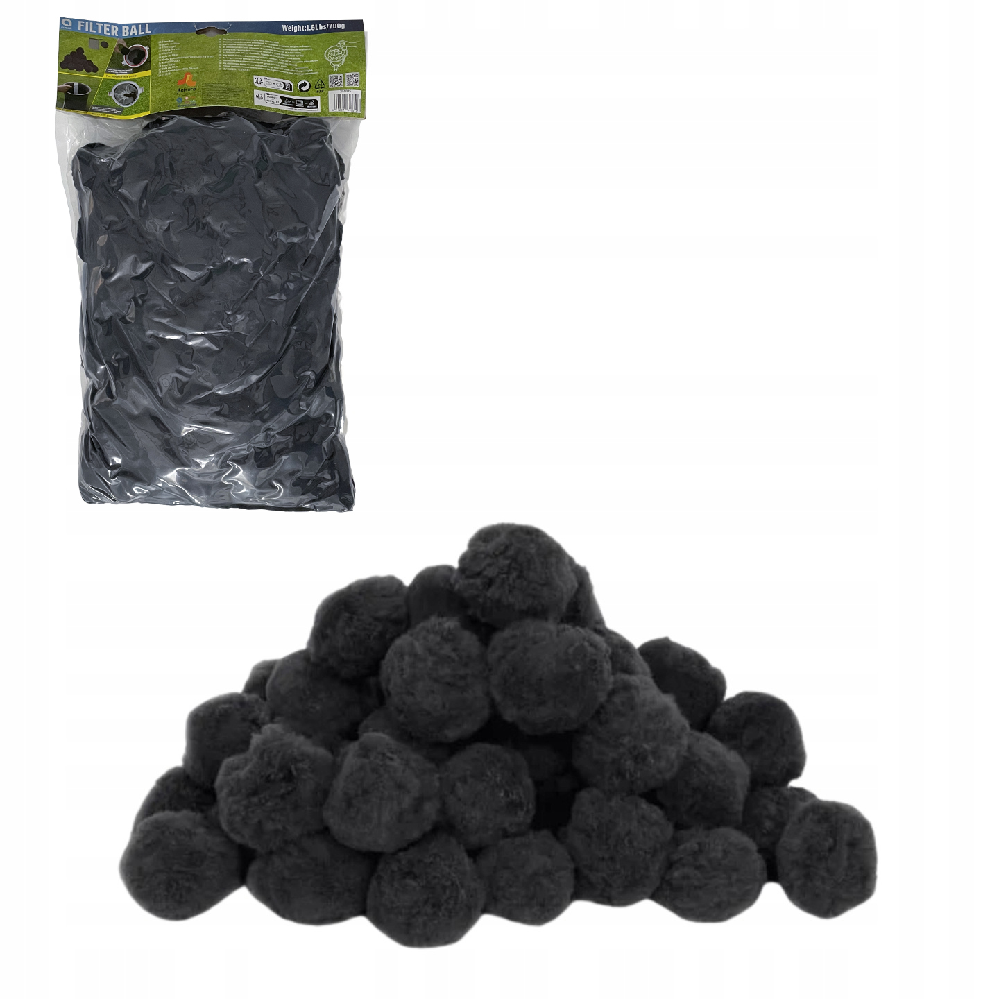 Kulki Filtrujące Pomp Pompy Piaskowej Filtr 700g Zamiast 25kg Piasku 291025 Producent inny