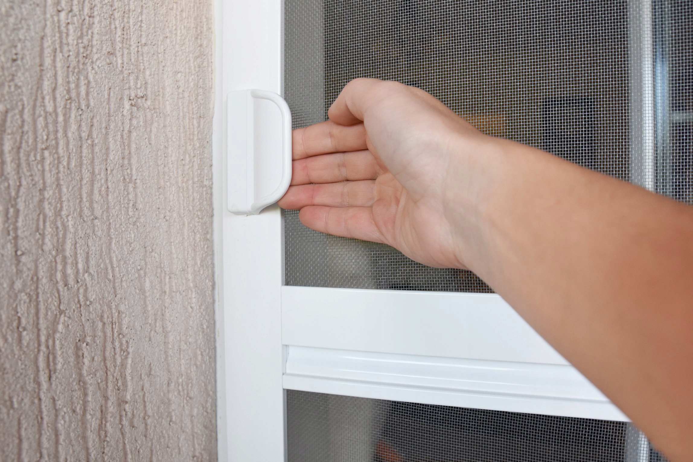 MOSKITIERA DRZWIOWA BIAŁA BRĄZOWA ANTRACYT siatka Maks. szerokość 200 cm