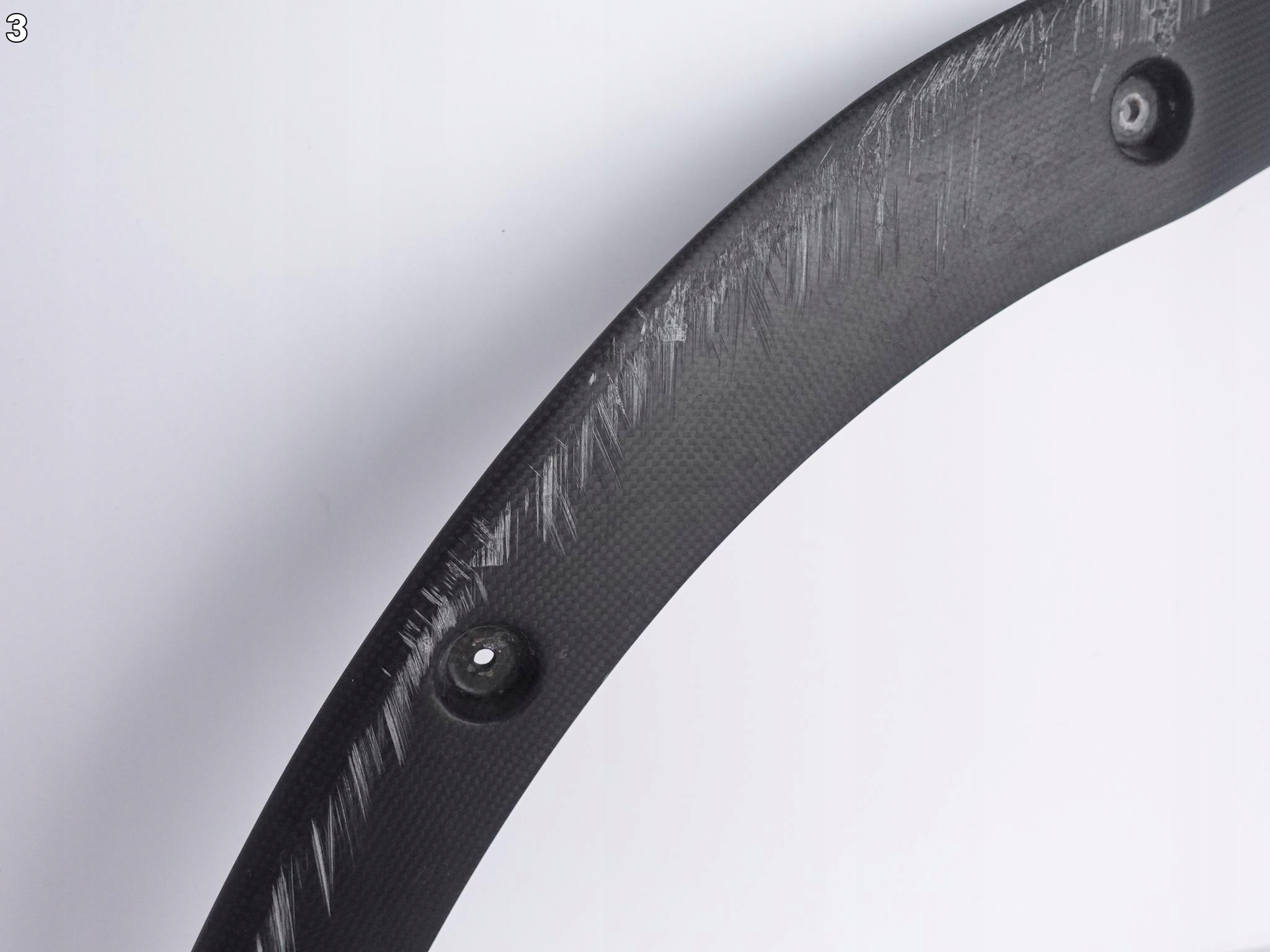 FERRARI 599 GTO SPOILER moulding bumper CARBON