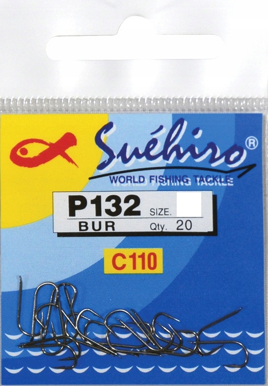 

Haczyki Suehiro P132 Bur Milo Nr. 12 20szt