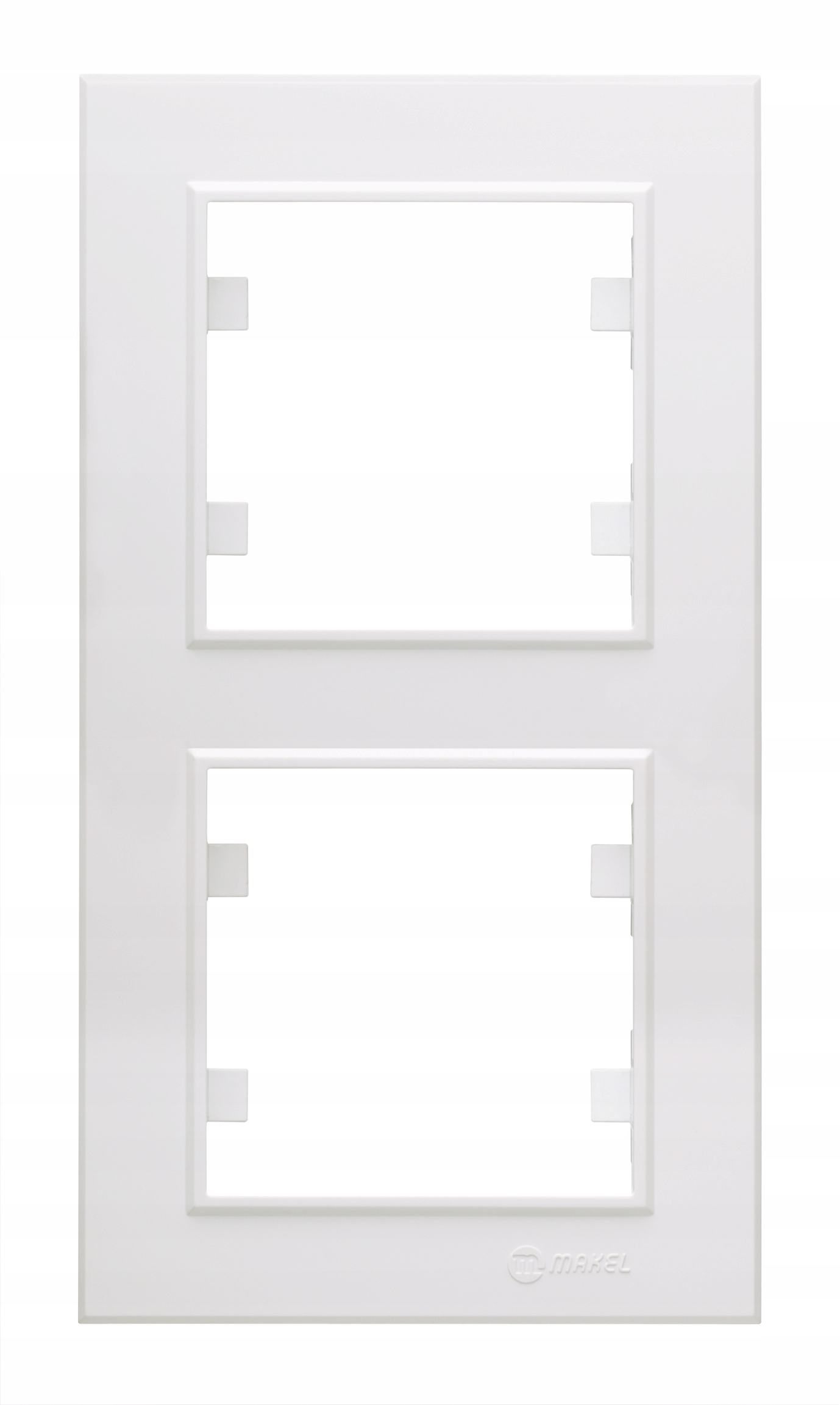 KAREA RAMKA PODWÓJNA PIONOWA BIAŁY 56001707 MAKEL