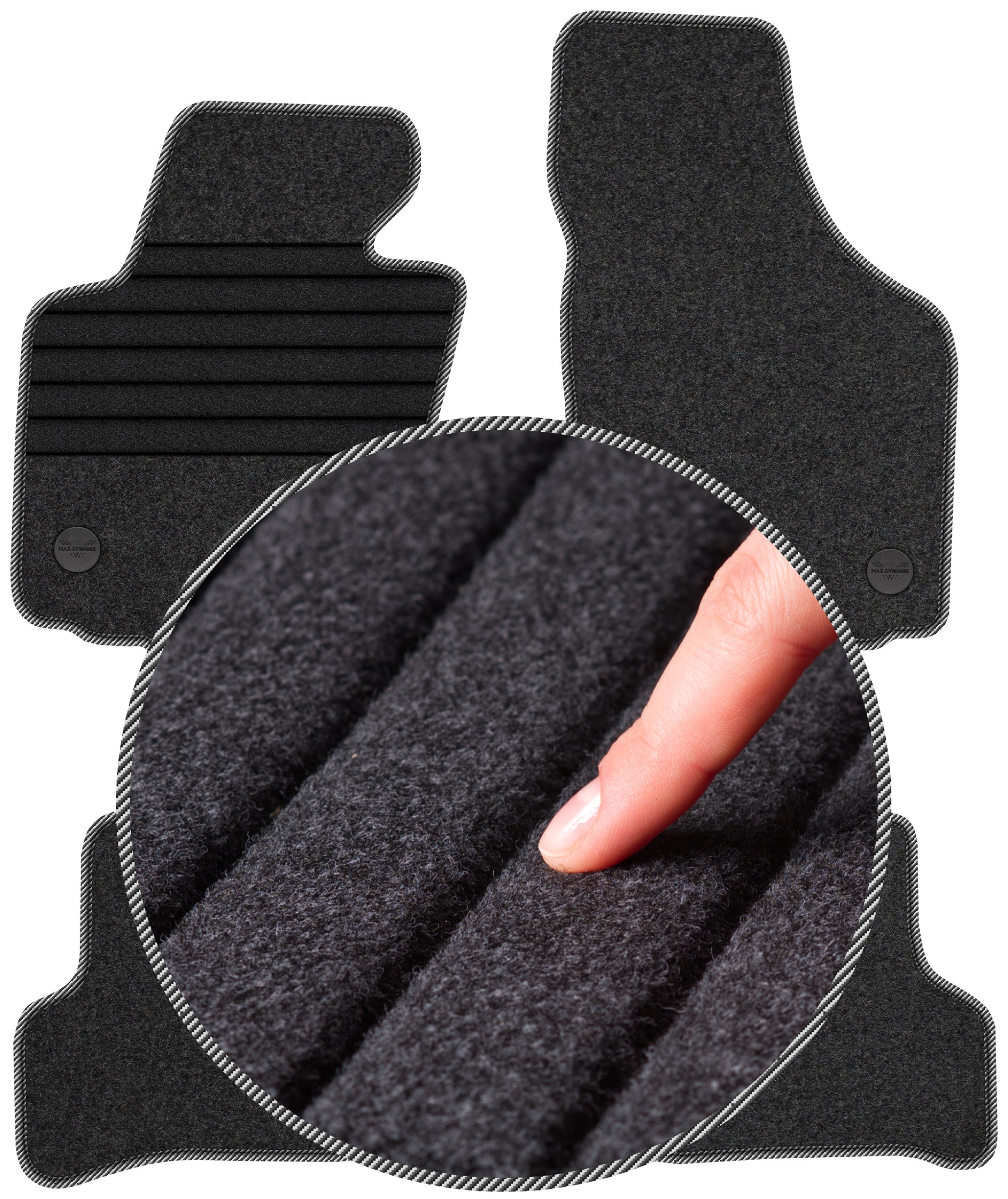 Seat Leon II 2008-2012 Kobercové stěrače do auta