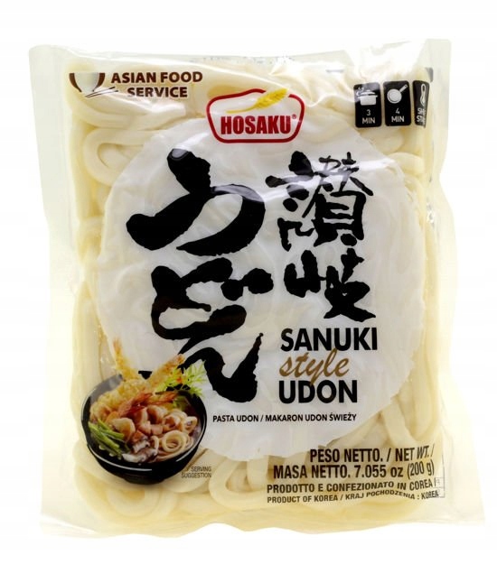 

Makaron Gotowy Udon Fresh Hosaku Świeży 200 g