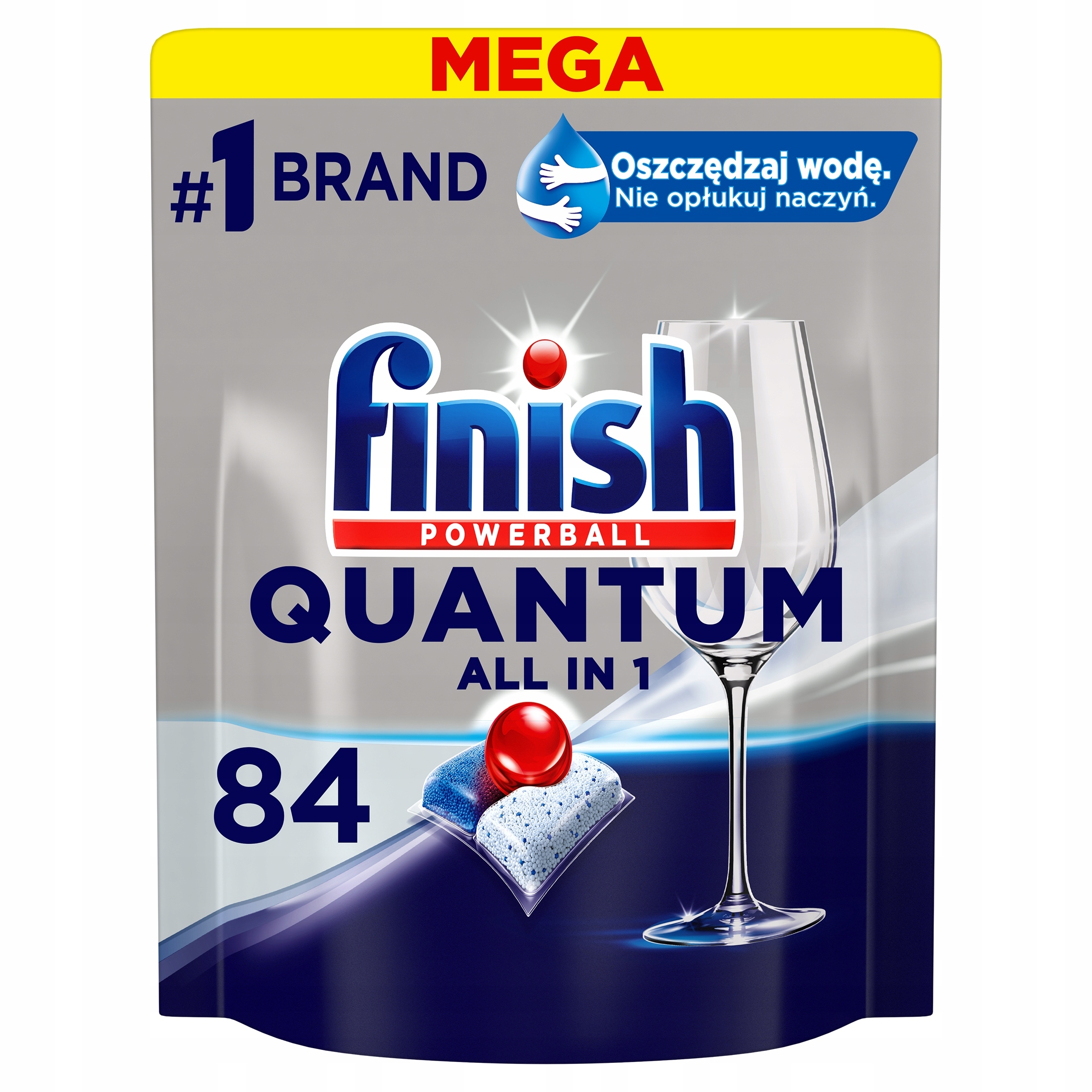 Finish Quantum kapsle do myčky nádobí vše v 1 84 ks