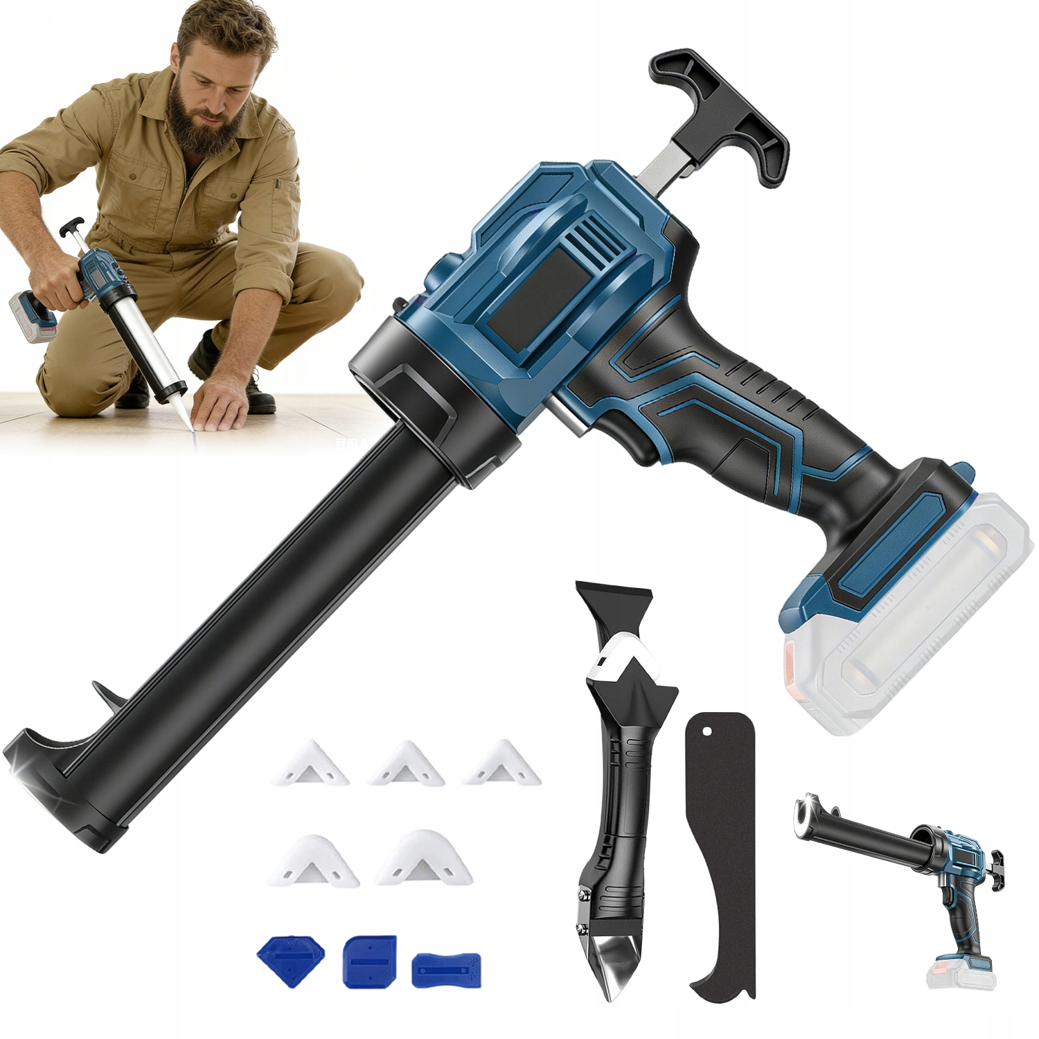 Elektrická Lepicí Pistole 18V Pro Makita BL1830 280-330 ML Automatická