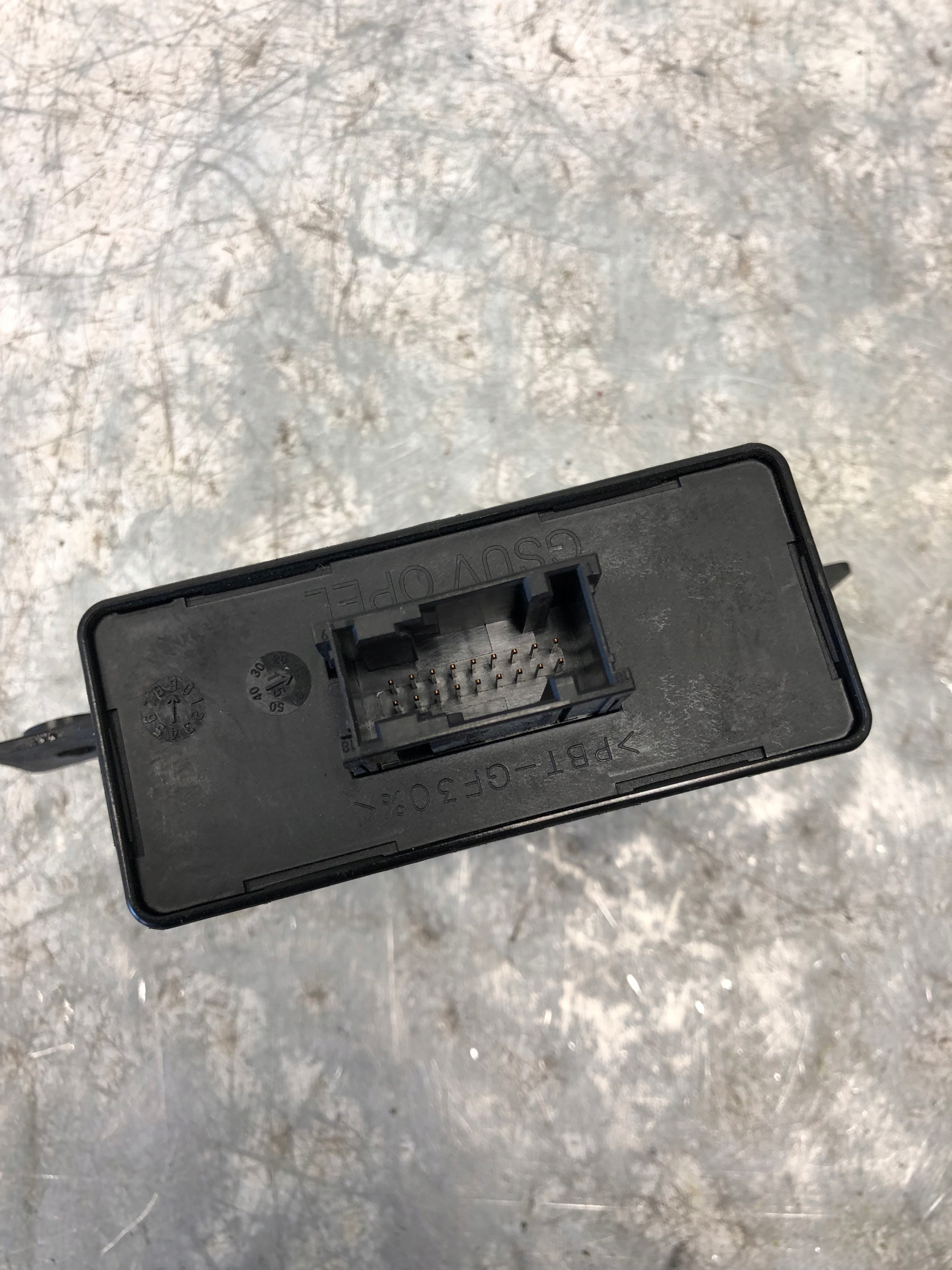 modul Bedienteil lichte Leuchten OPEL MOKKA 94533801