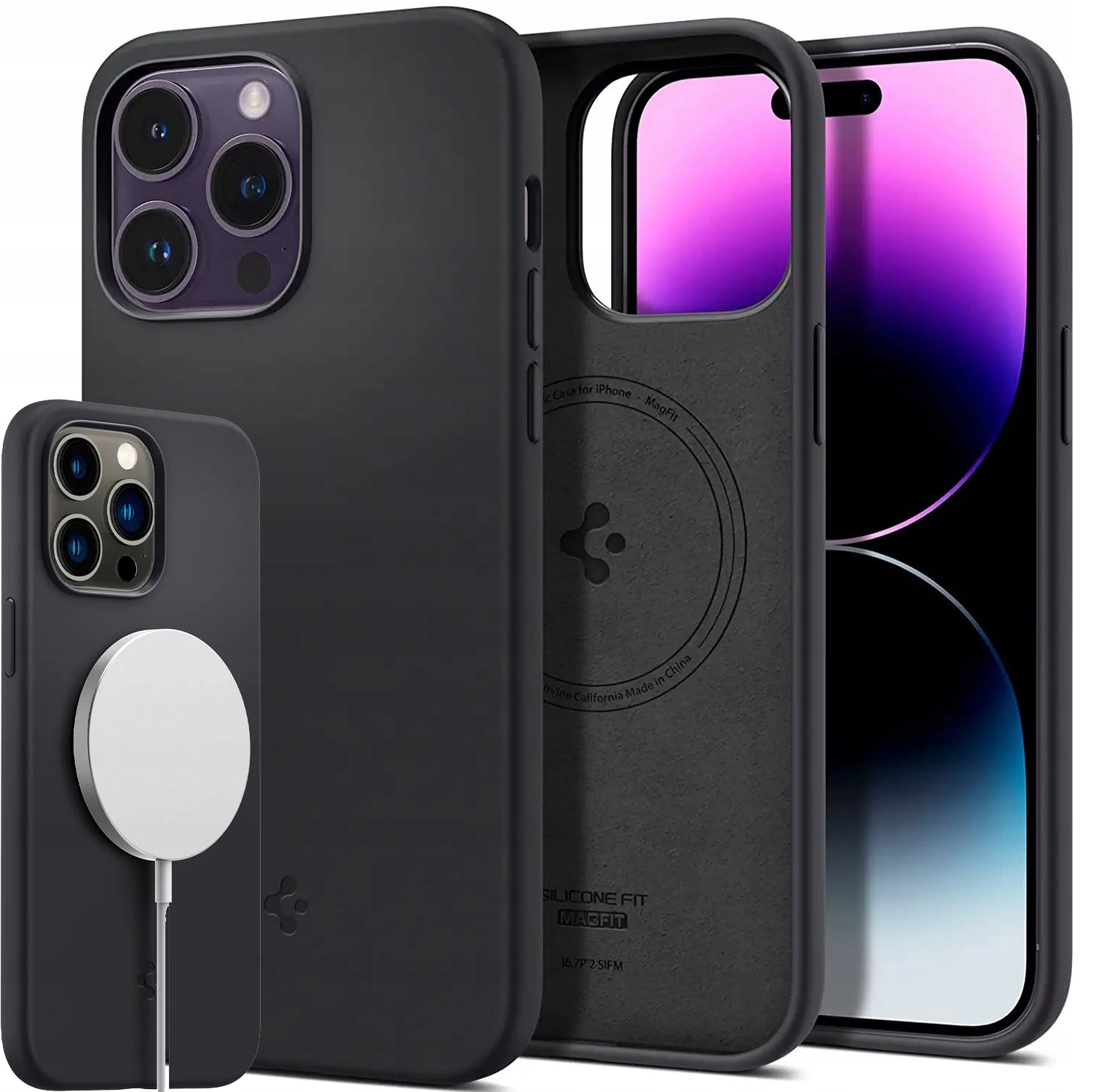 Etui Spigen Silicone Fit MagSafe do iPhone 14 Pro Sklep, Opinie, Cena