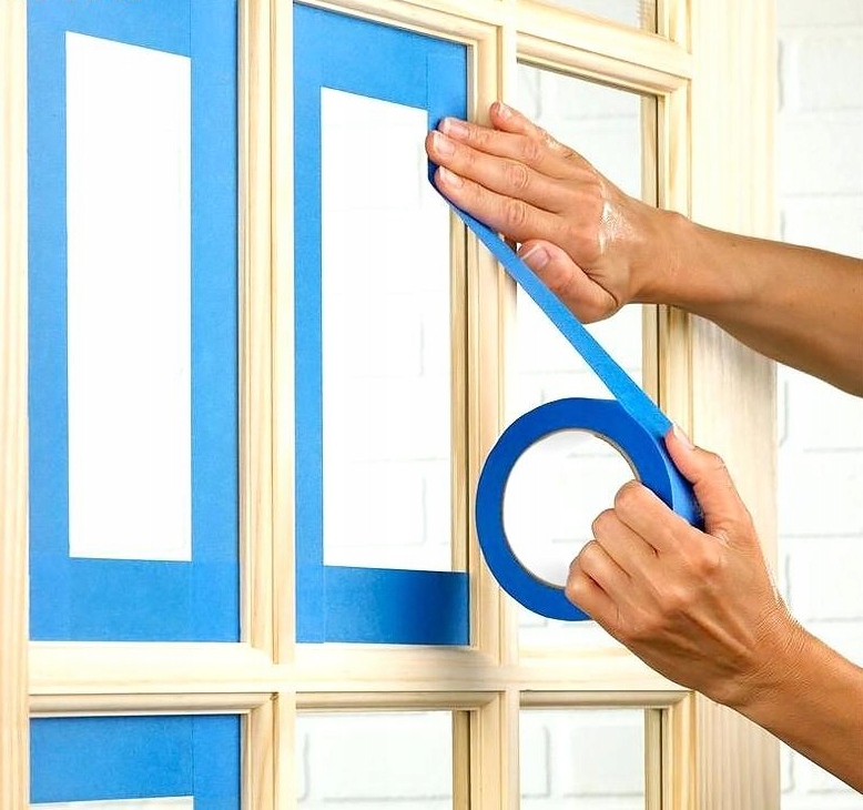 Taśma malarska niebieska 25mm /50m