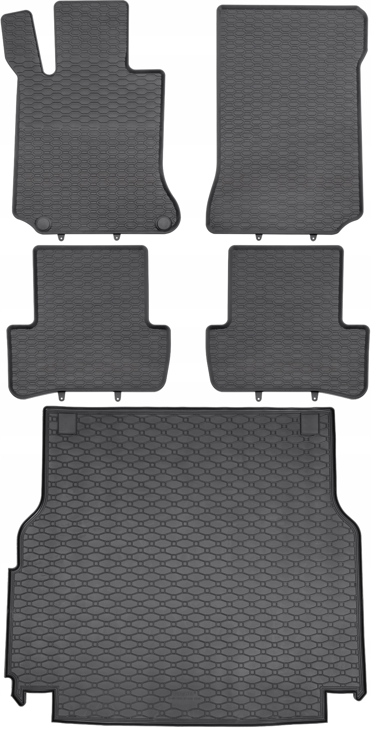 Mercedes C-klasa W204 Kombi 07-14 Koberce rohož do auta