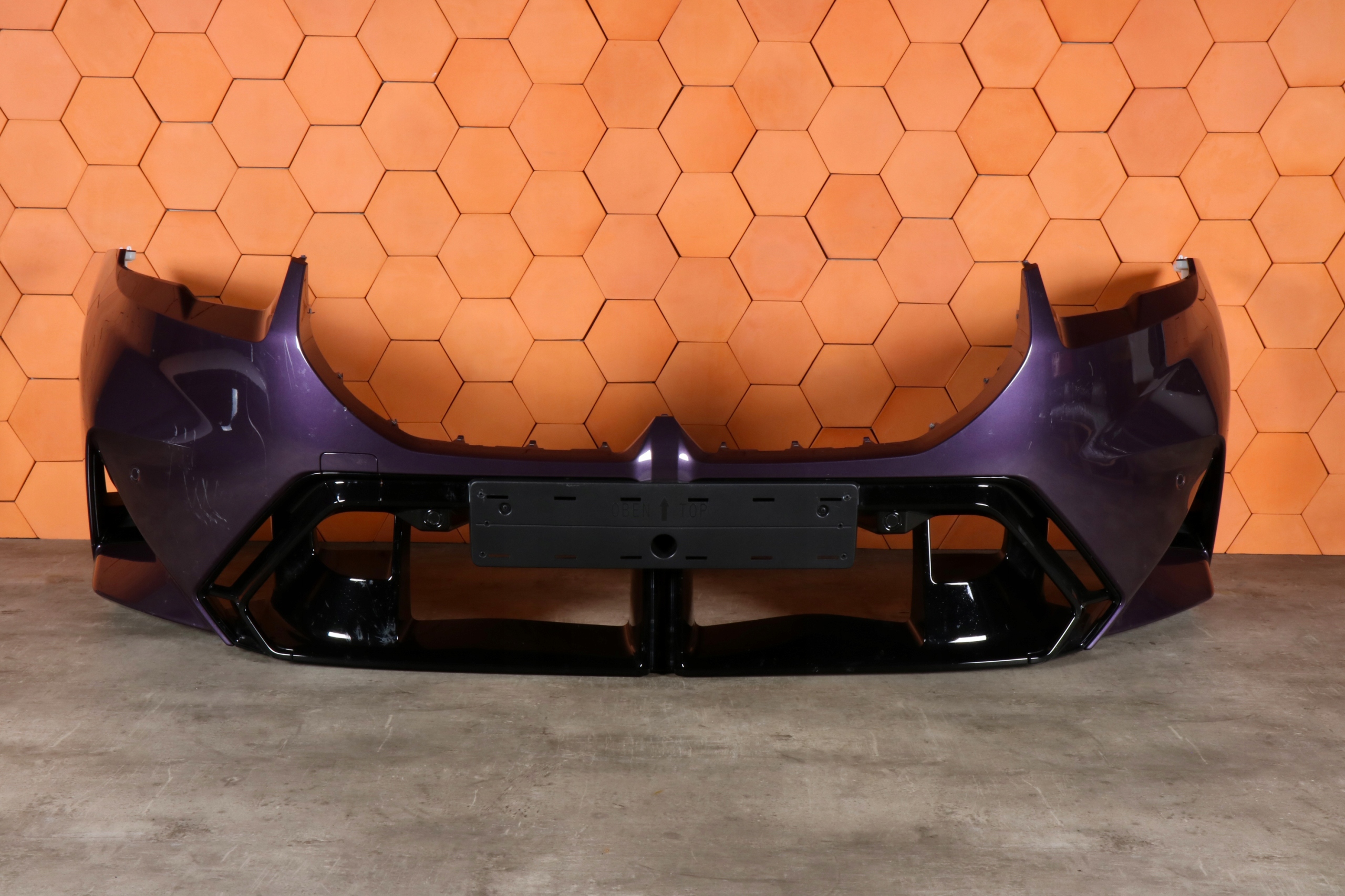 BMW M5 G90 G99 complete bumper front front colour P28 TWILIGHT PURPLE