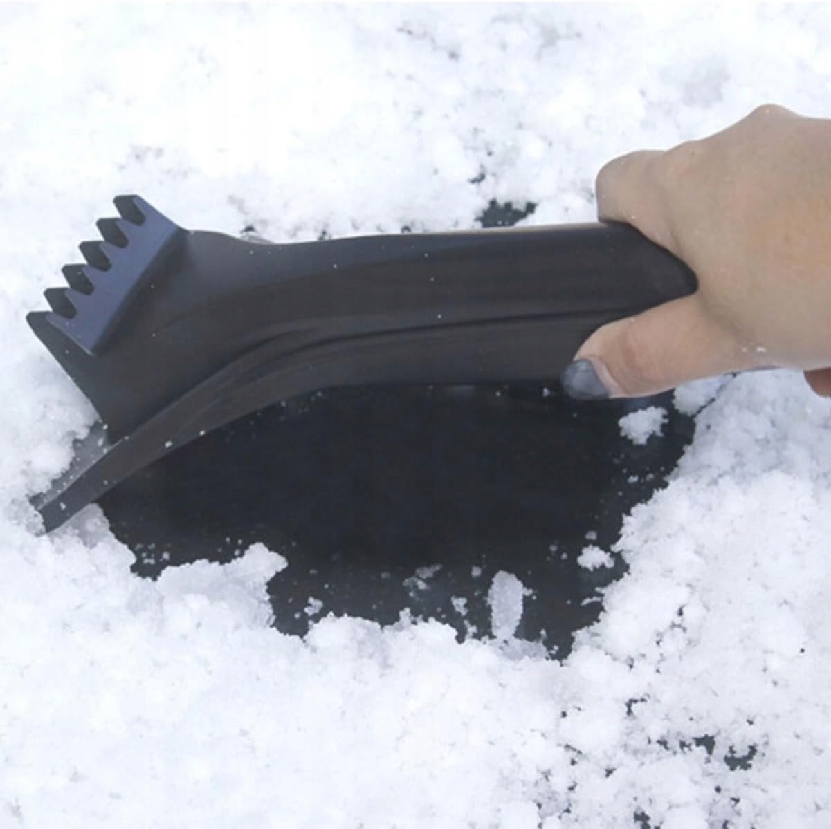 2 Szt Skrobaczka Do Przedniej Szyby Samochodu Skrobaczka Do Śniegu Waga produktu z opakowaniem jednostkowym 1 kg