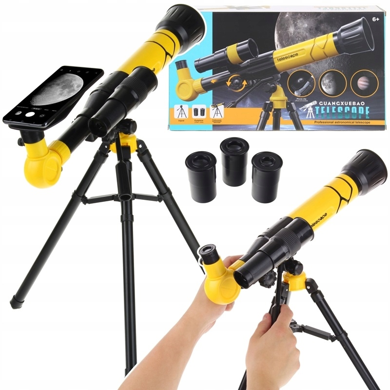 

Teleskop Luneta Edukacyjny Statyw 40x Astronomia