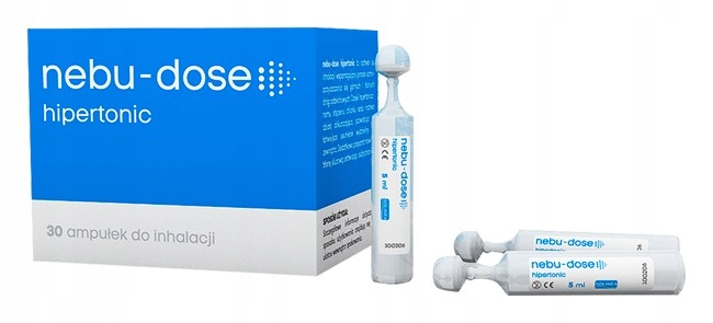 

Nebu-dose hipertonic, 30 ampułek do inhalacji