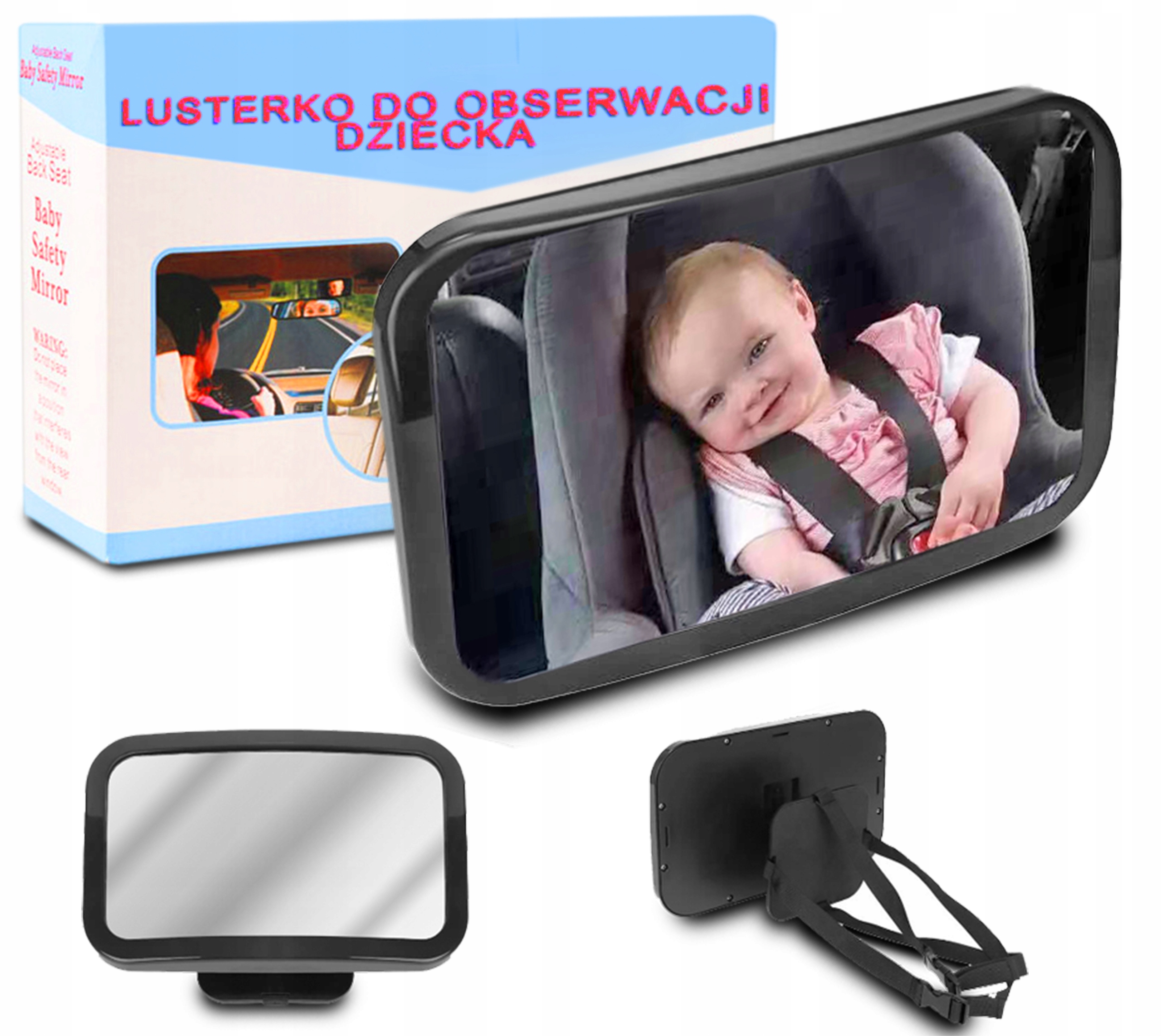 

Lusterko Do Obserwacji Dziecka W Samochodzie Aucie